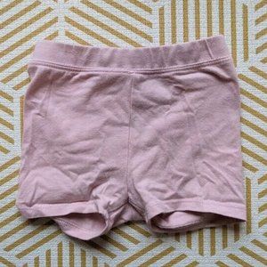 Gap Toddler Girl Pink Bike Shorts Size 18-24M / 2T Preowned